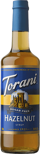 Torani Syrup- Sugar Free Hazelnut