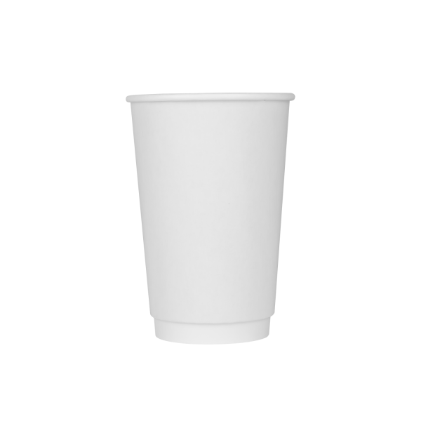 Karat White Insulated Paper Hot Cups- 20oz